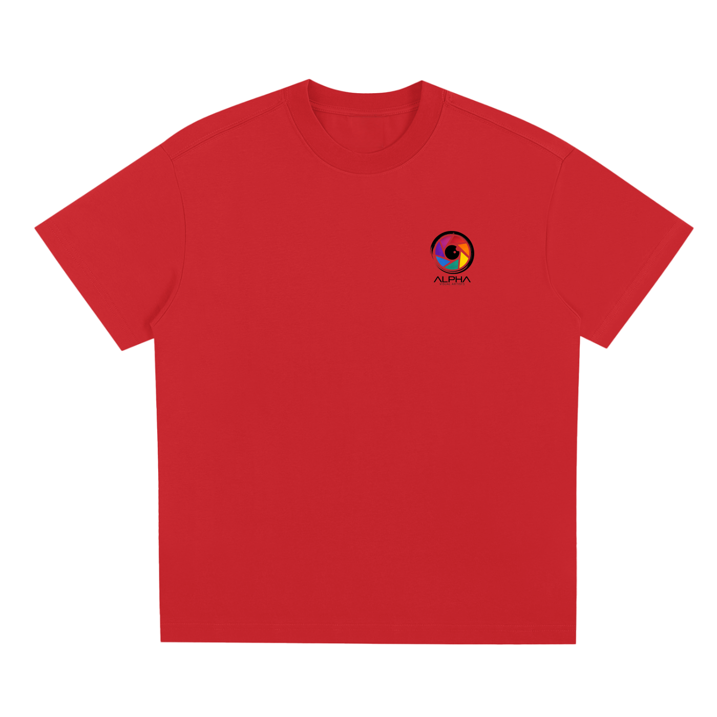 AVA Creative Sorona Tee v2 — movement shot showing breathable quick-dry fabric in use.