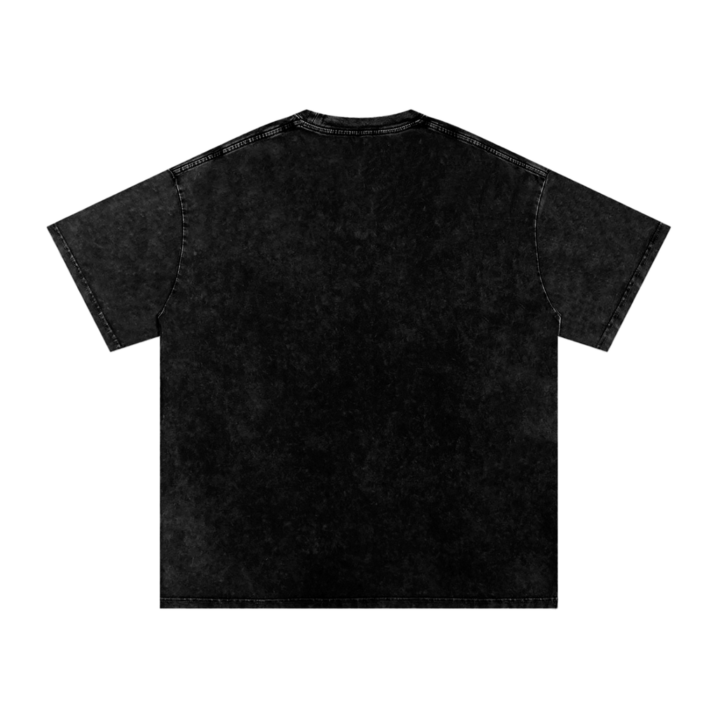 Creative Crew Tee Mona Lisa — graphic detail close-up of Mona Lisa art print, 40x52cm area.
