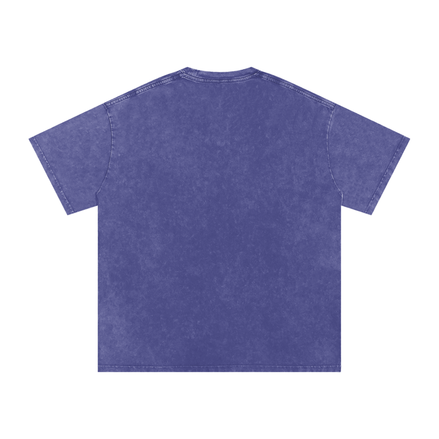 Creative Crew Tee Mona Lisa in Black — side profile showing oversized silhouette.