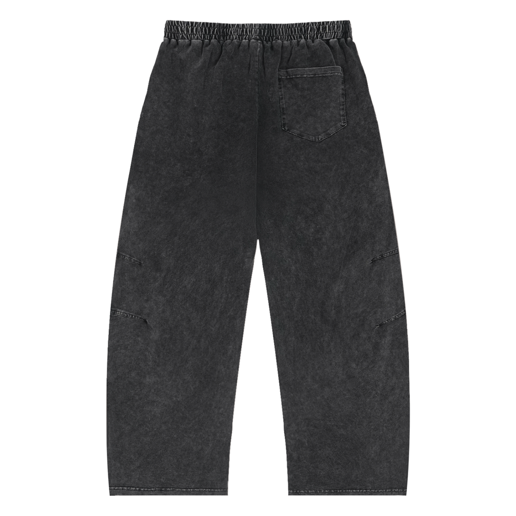 Alpha Crew Operator Snow Wash Drawstring Pants — straight fit, no tapers. Built for crew who move C-stands, dollies, and 40-foot cranes.