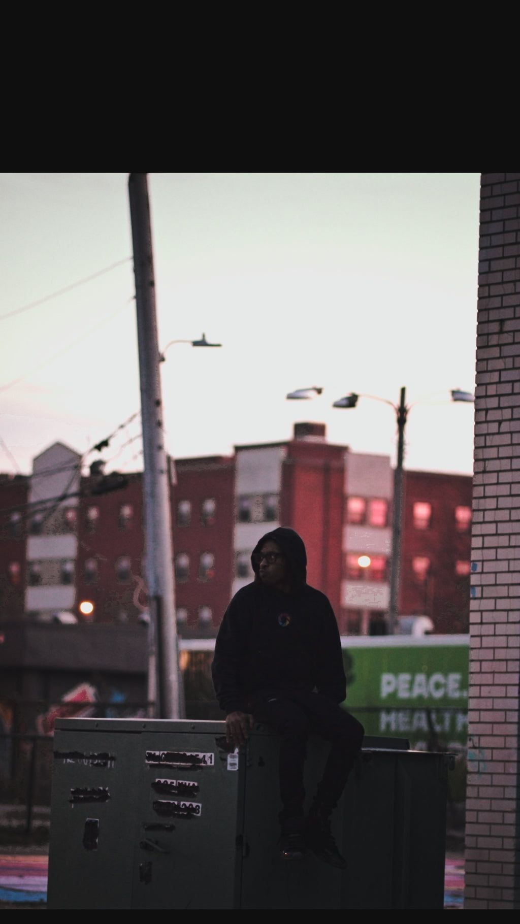 Alpha Crew distressed hoodie urban