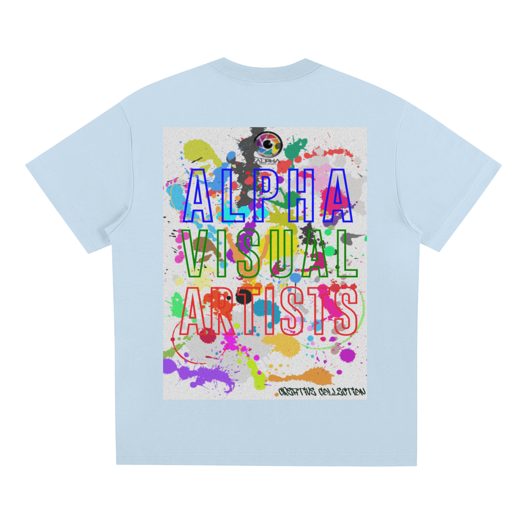 AVA Creative Sorona Cooling Tee v2 — 73% cotton 27% Sorona blend, quick-dry performance for on-set physical work.