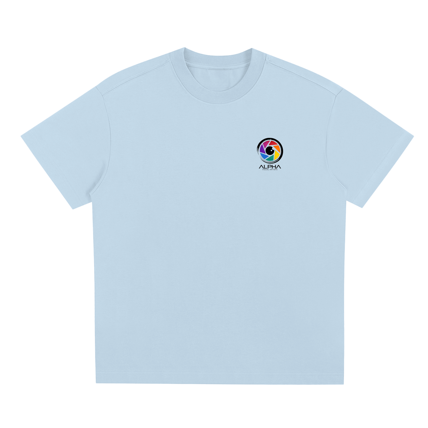 AVA Creative Sorona Tee v2 — fabric close-up of eco-certified Sorona cotton blend weave.