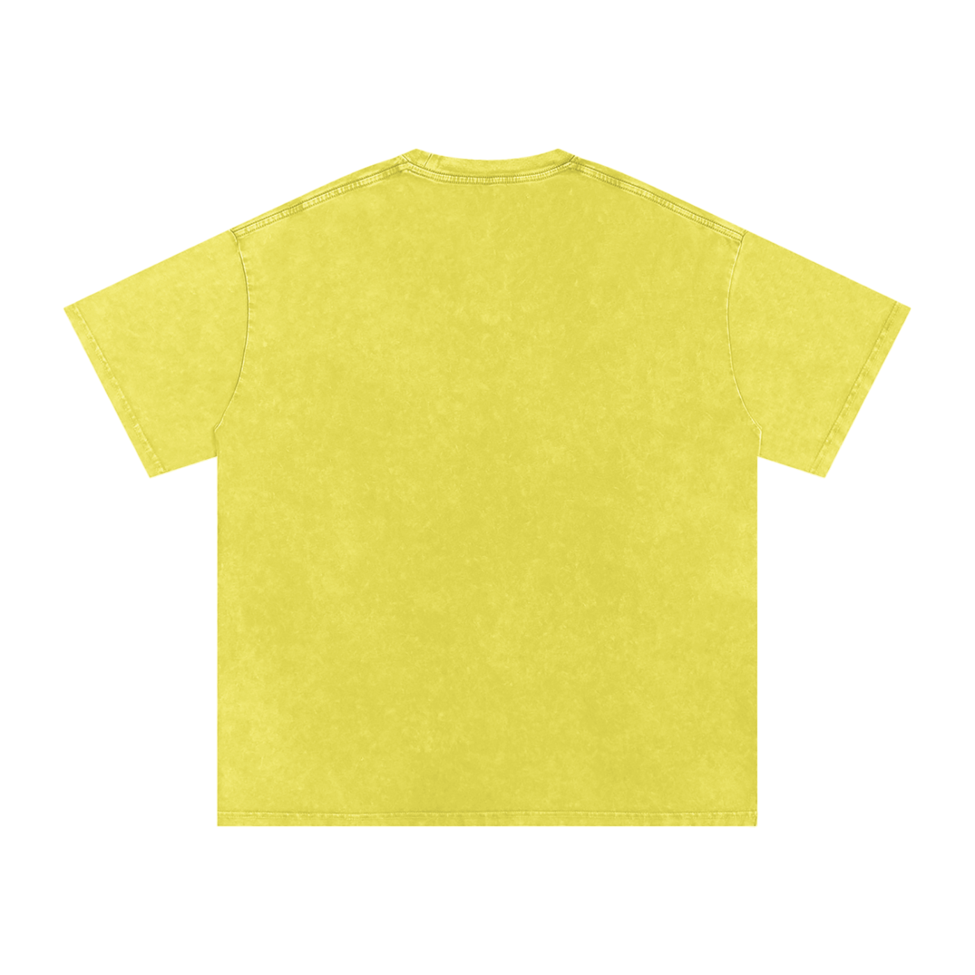 Alpha All Crew Snow Washed Oversized Cotton T-Shirt Plain
