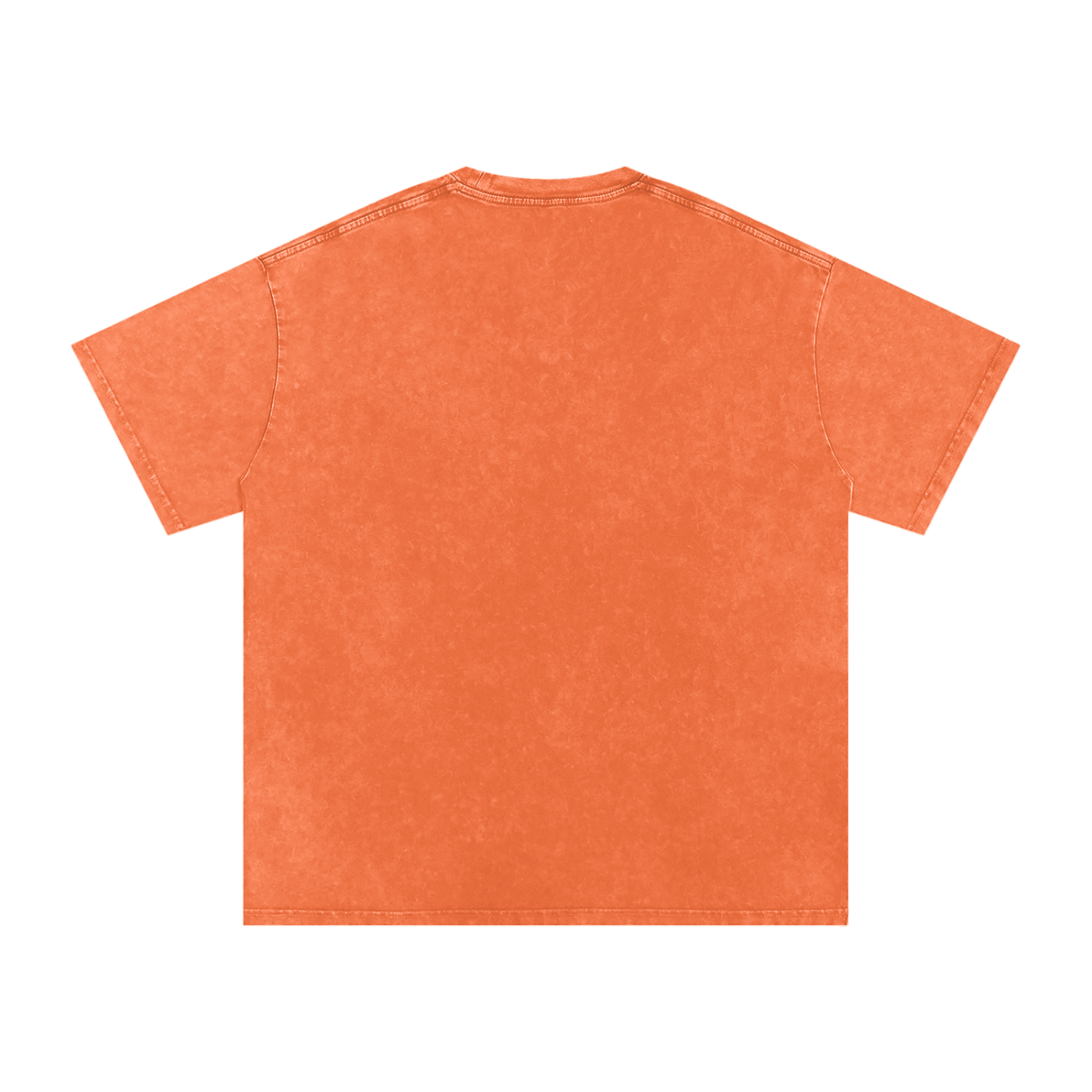 Alpha Crew Snow Washed Oversized Cotton T-Shirt Plain