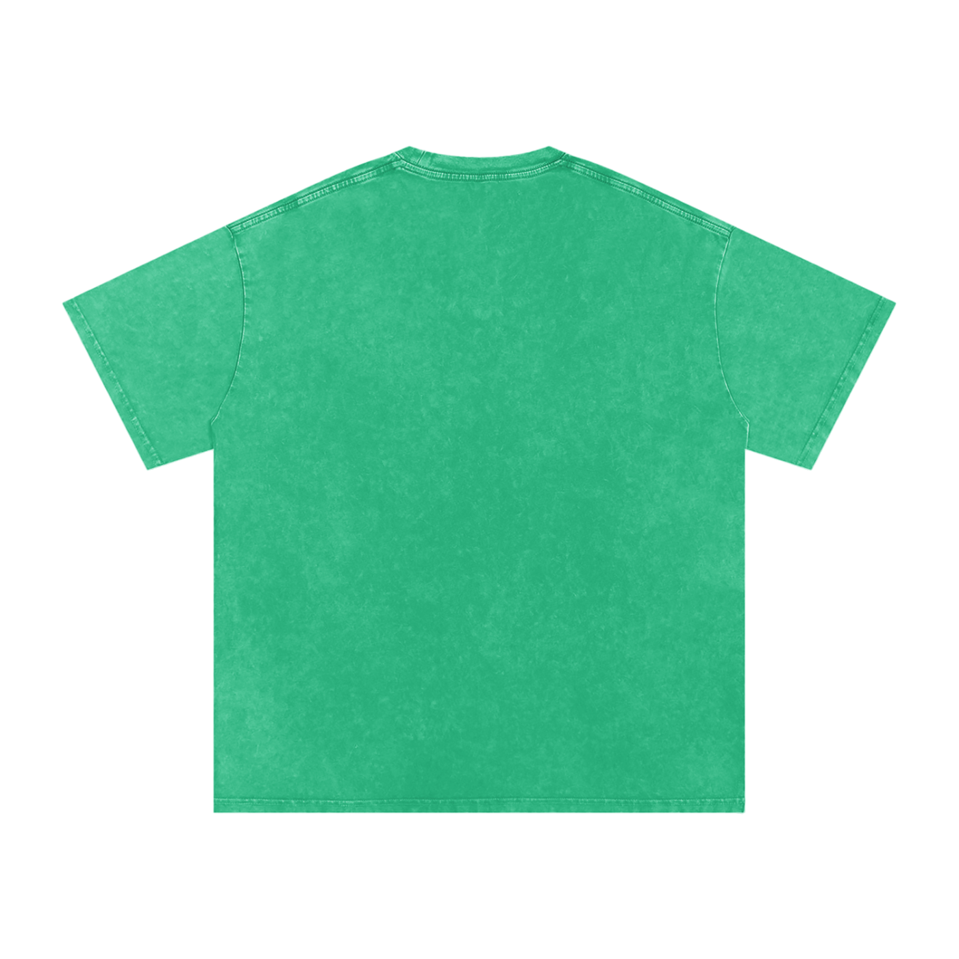 Alpha Crew Snow Washed Oversized Cotton T-Shirt Plain